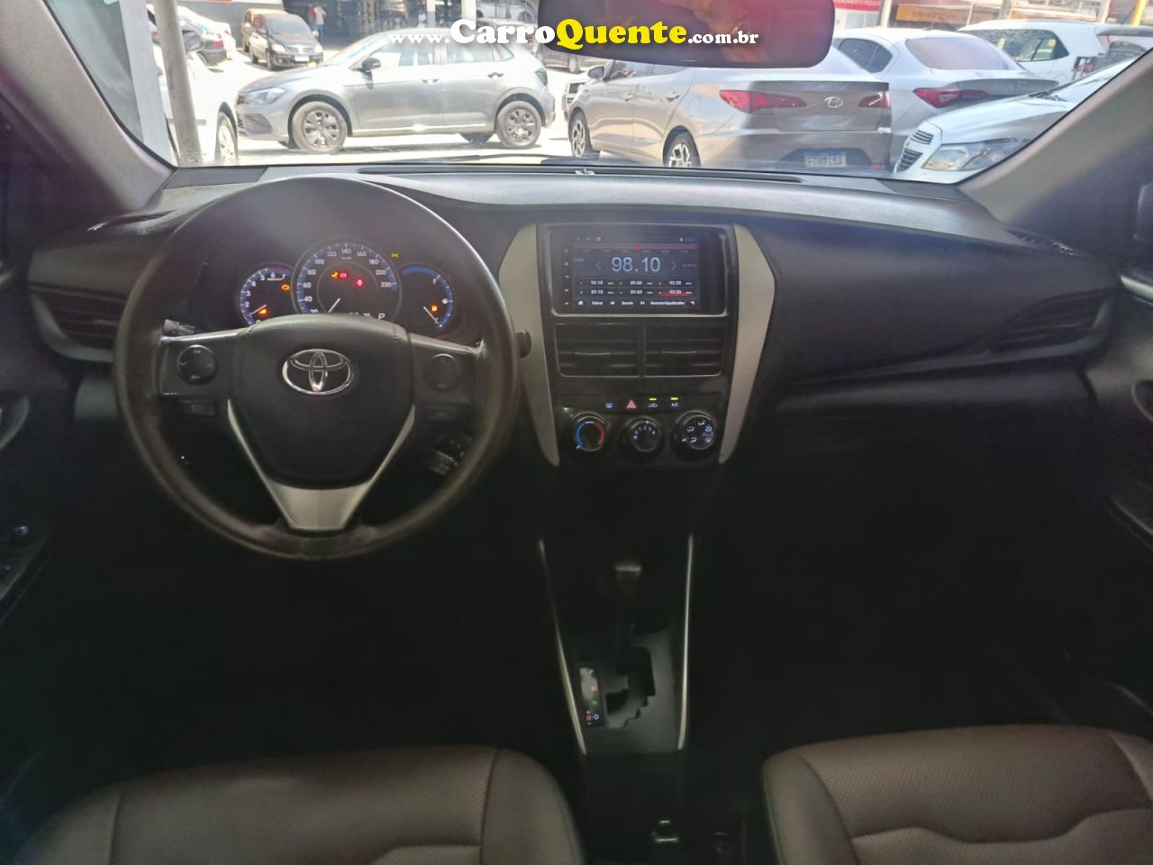 TOYOTA YARIS 1.5 16V SEDAN XL LIVE MULTIDRIVE 2022 - Loja