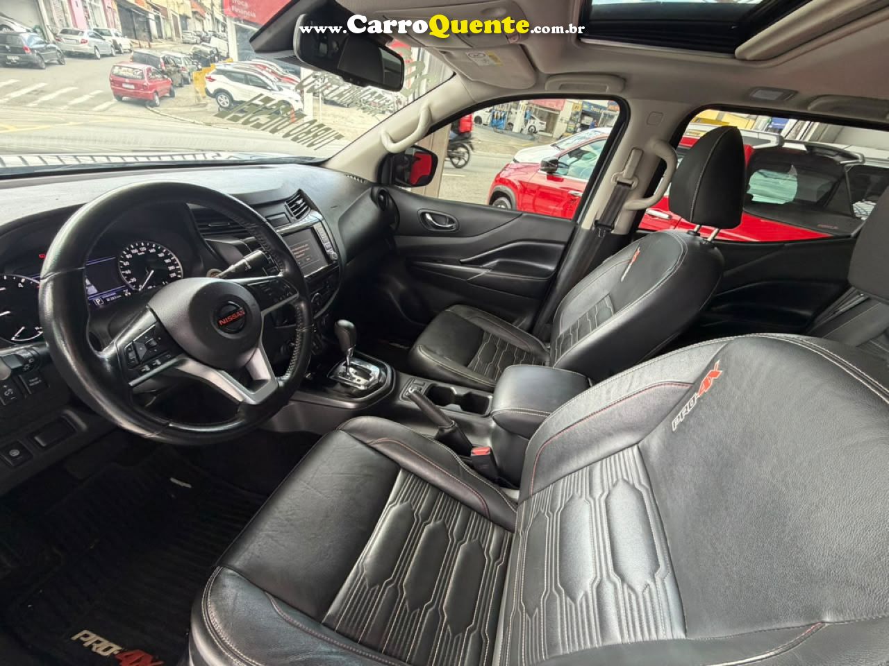 NISSAN   FRONTIER PRO4X CD 4X4 2.3 BI-TB DIE. AUT   CINZA 2023 2.3 GASOLINA - Loja
