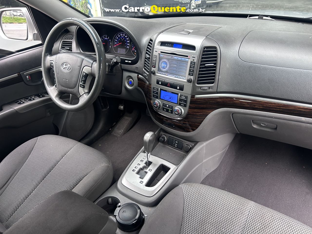 HYUNDAI   SANTA FE GLS 3.5 V6 4X4 TIPTRONIC   PRATA 2012 3.5 GASOLINA - Loja