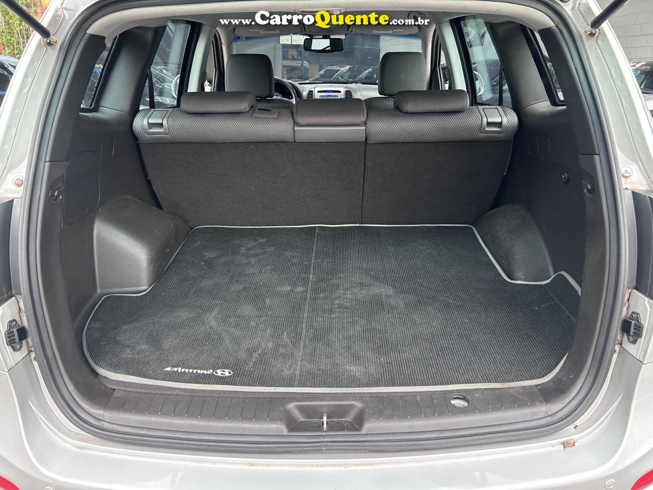 HYUNDAI   SANTA FE GLS 3.5 V6 4X4 TIPTRONIC   PRATA 2012 3.5 GASOLINA - Loja
