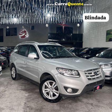 HYUNDAI   SANTA FE GLS 3.5 V6 4X4 TIPTRONIC   PRATA 2012 3.5 GASOLINA