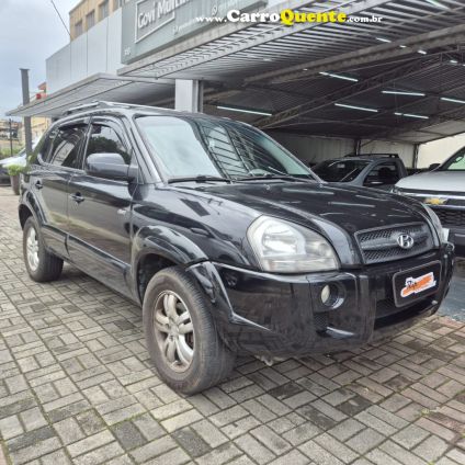HYUNDAI   TUCSON GLS 2.7 MPFI 24V 175CV AUT.   PRETO 2008 2.7 GASOLINA
