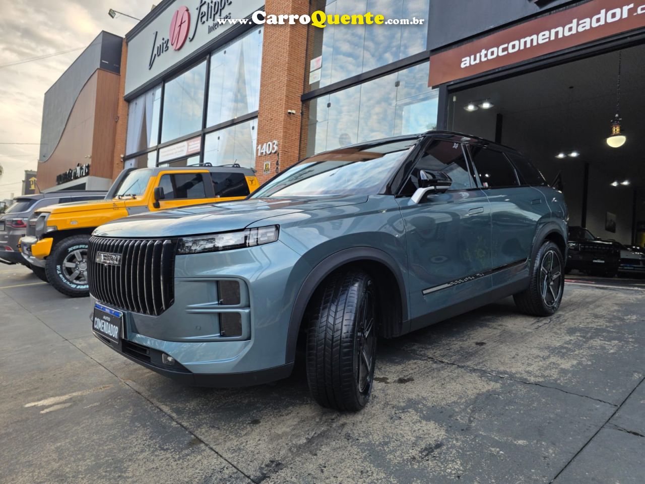 JAECOO   JAECOO 7 PRESTIGE   CINZA 2026 1.5 GASOLINA E ELÉTRICO - Loja