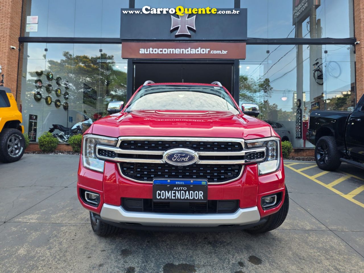 FORD   RANGER LIMITED+ 3.0 V6 4X4 CD TB DIE AUT   VERMELHO 2024 3.0 DIESEL - Loja