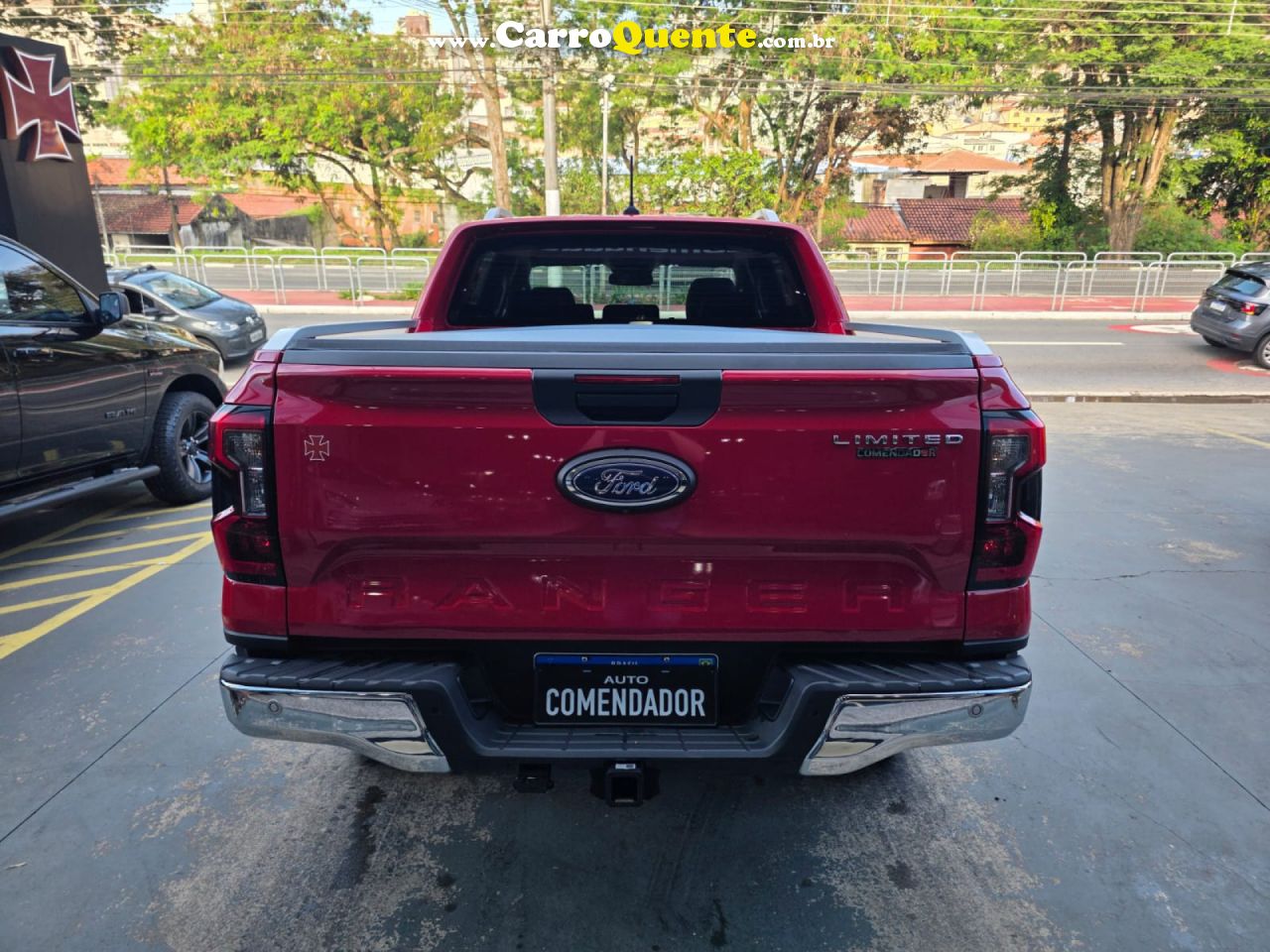 FORD   RANGER LIMITED+ 3.0 V6 4X4 CD TB DIE AUT   VERMELHO 2024 3.0 DIESEL - Loja