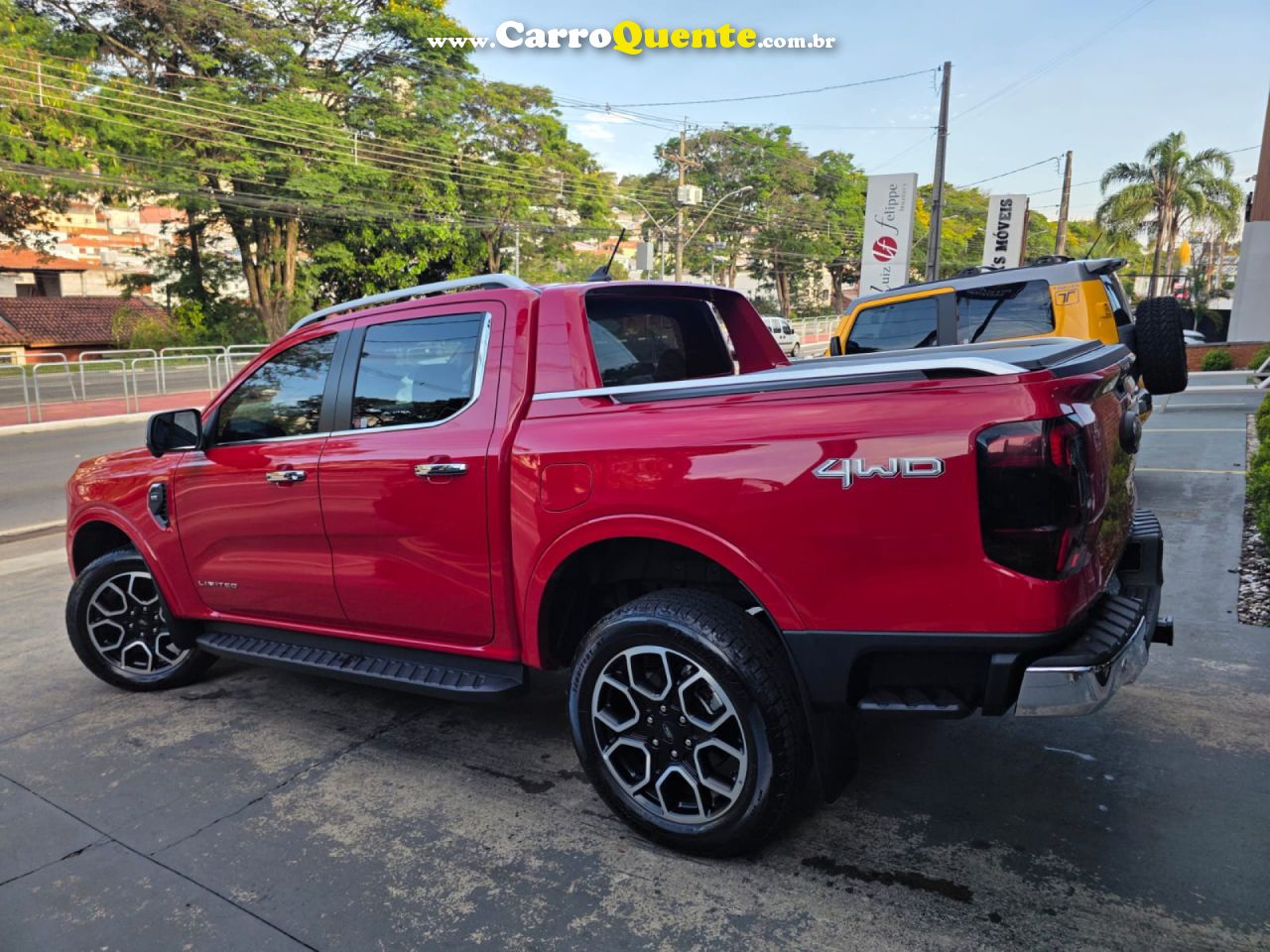 FORD   RANGER LIMITED+ 3.0 V6 4X4 CD TB DIE AUT   VERMELHO 2024 3.0 DIESEL - Loja