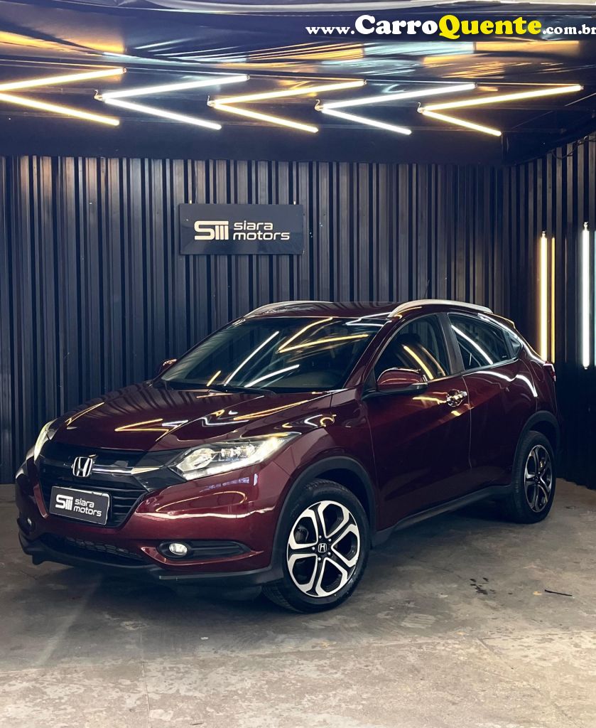 HONDA   HR-V TOURING 1.8 FLEXONE 16V 5P AUT.   VERMELHO 2018 1.8 GASOLINA - Loja