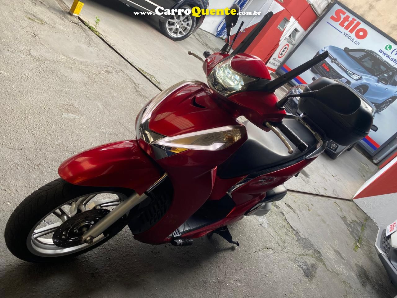 HONDA   HONDA SH 300I   VERMELHO 2021 280CC GASOLINA - Loja