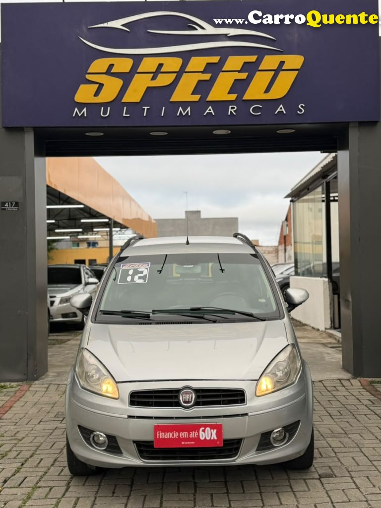 FIAT   IDEA ATTRACTIVE 1.4 FIRE FLEX 8V 5P   PRATA 2012 1.4 FLEX - Loja