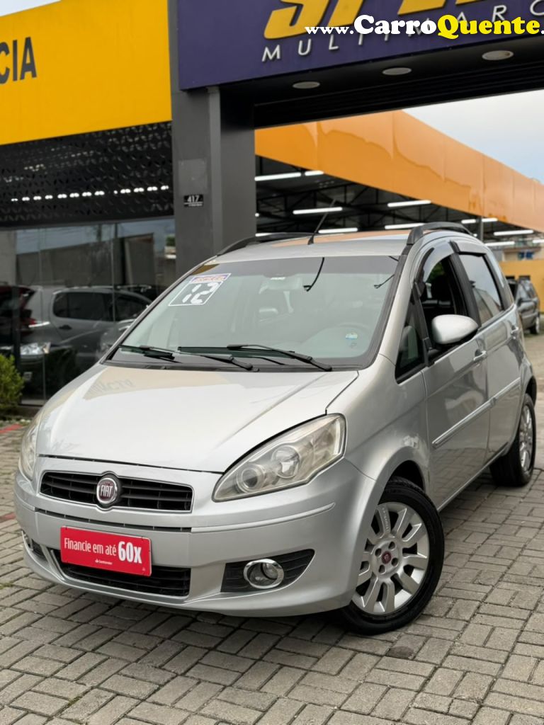 FIAT   IDEA ATTRACTIVE 1.4 FIRE FLEX 8V 5P   PRATA 2012 1.4 FLEX - Loja