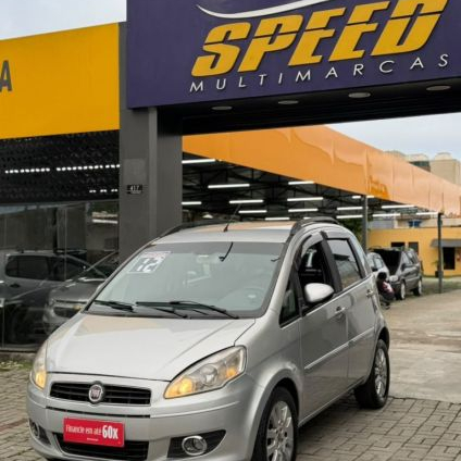 FIAT   IDEA ATTRACTIVE 1.4 FIRE FLEX 8V 5P   PRATA 2012 1.4 FLEX