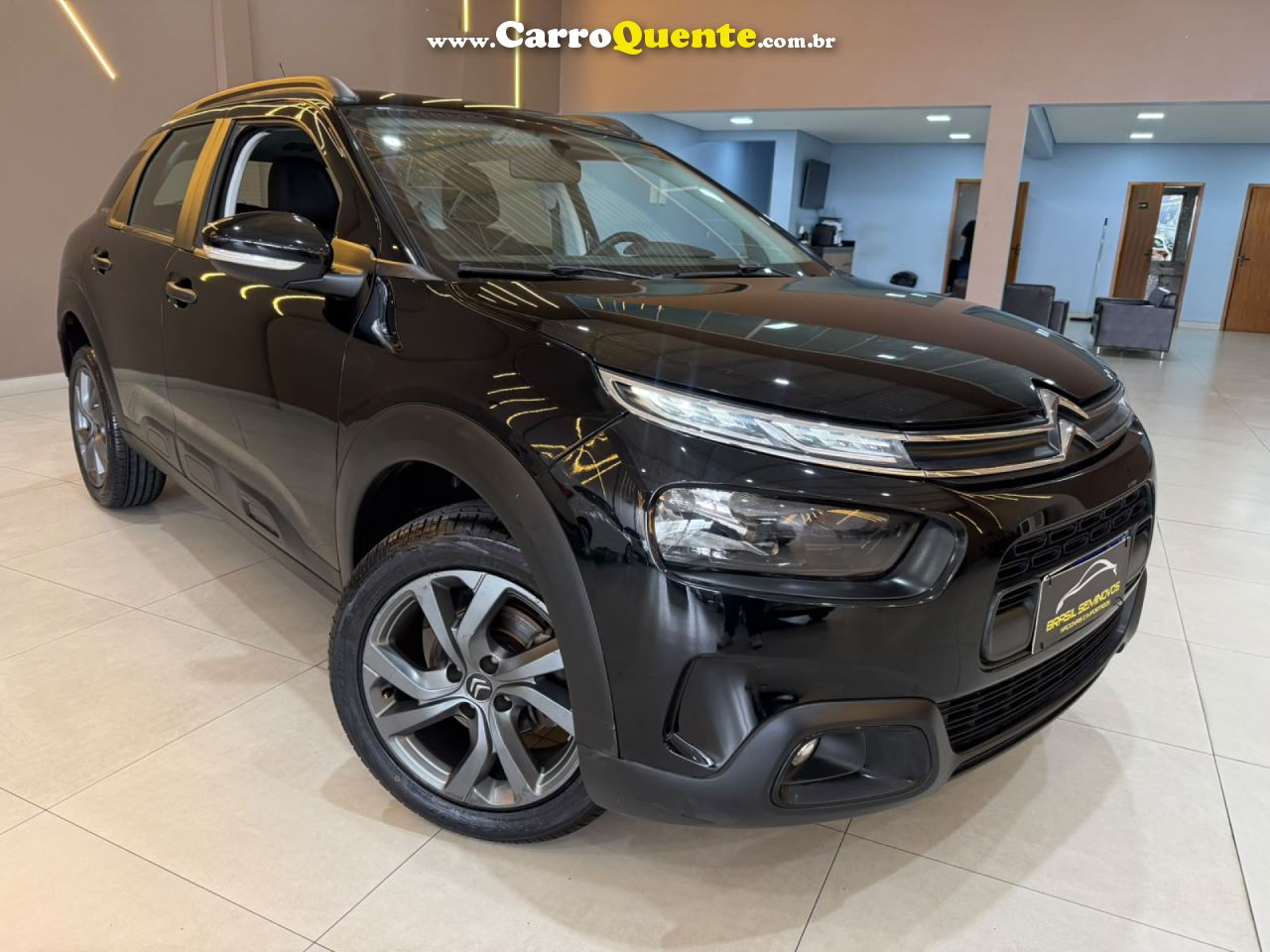 CITROËN   C4CACTUS FEEL AT   PRETO 2023 1.6 FLEX - Loja