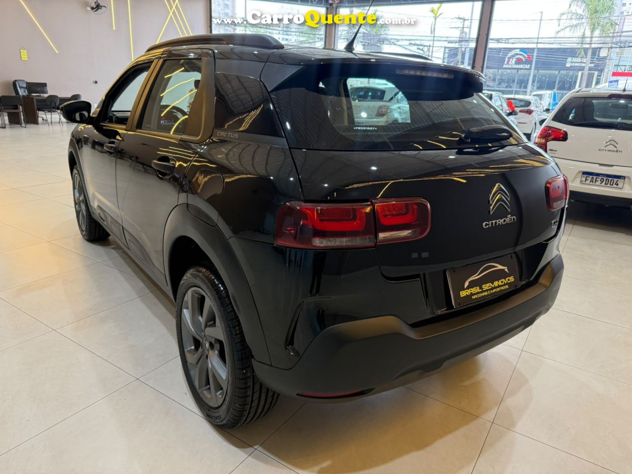 CITROËN   C4CACTUS FEEL AT   PRETO 2023 1.6 FLEX - Loja