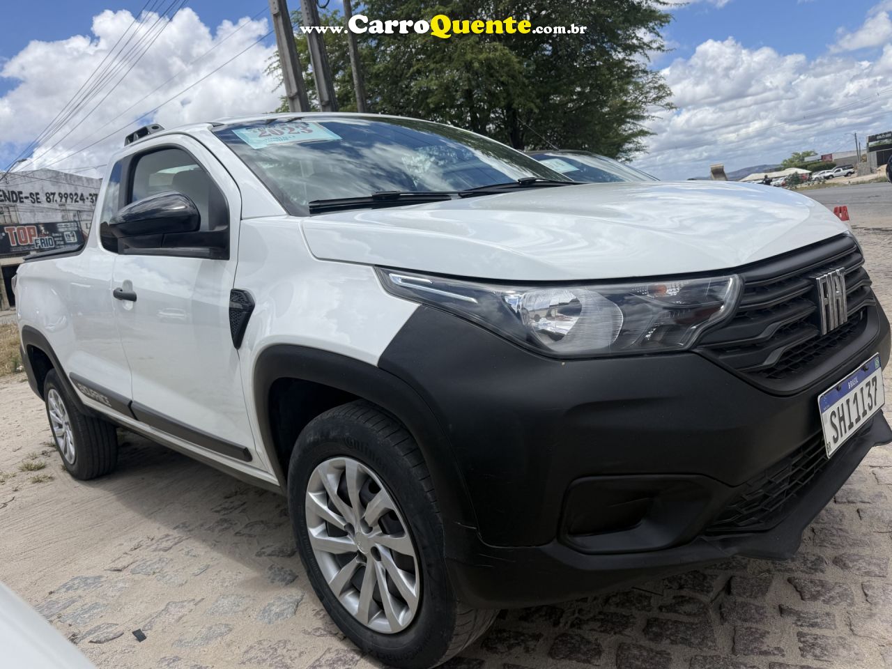 FIAT   STRADA ENDURANCE 1.4 FLEX 8V CS PLUS   BRANCO 2023 1.4 FLEX - Loja