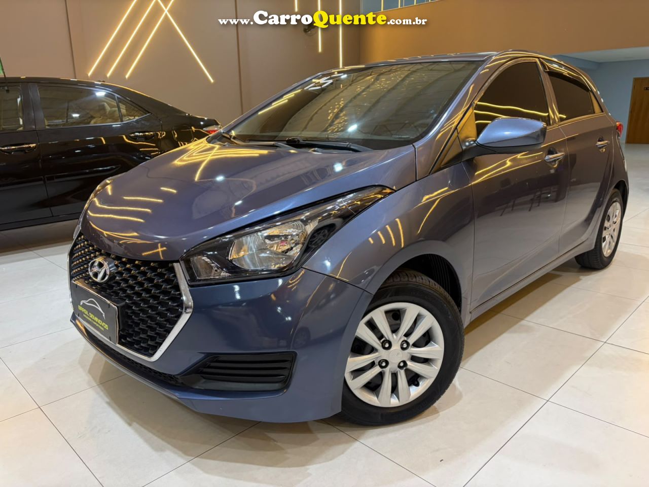 HYUNDAI   HB20 COMF.C.PLUSC.STYLE 1.0 FLEX 12V   AZUL 2015 1.0 FLEX - Loja