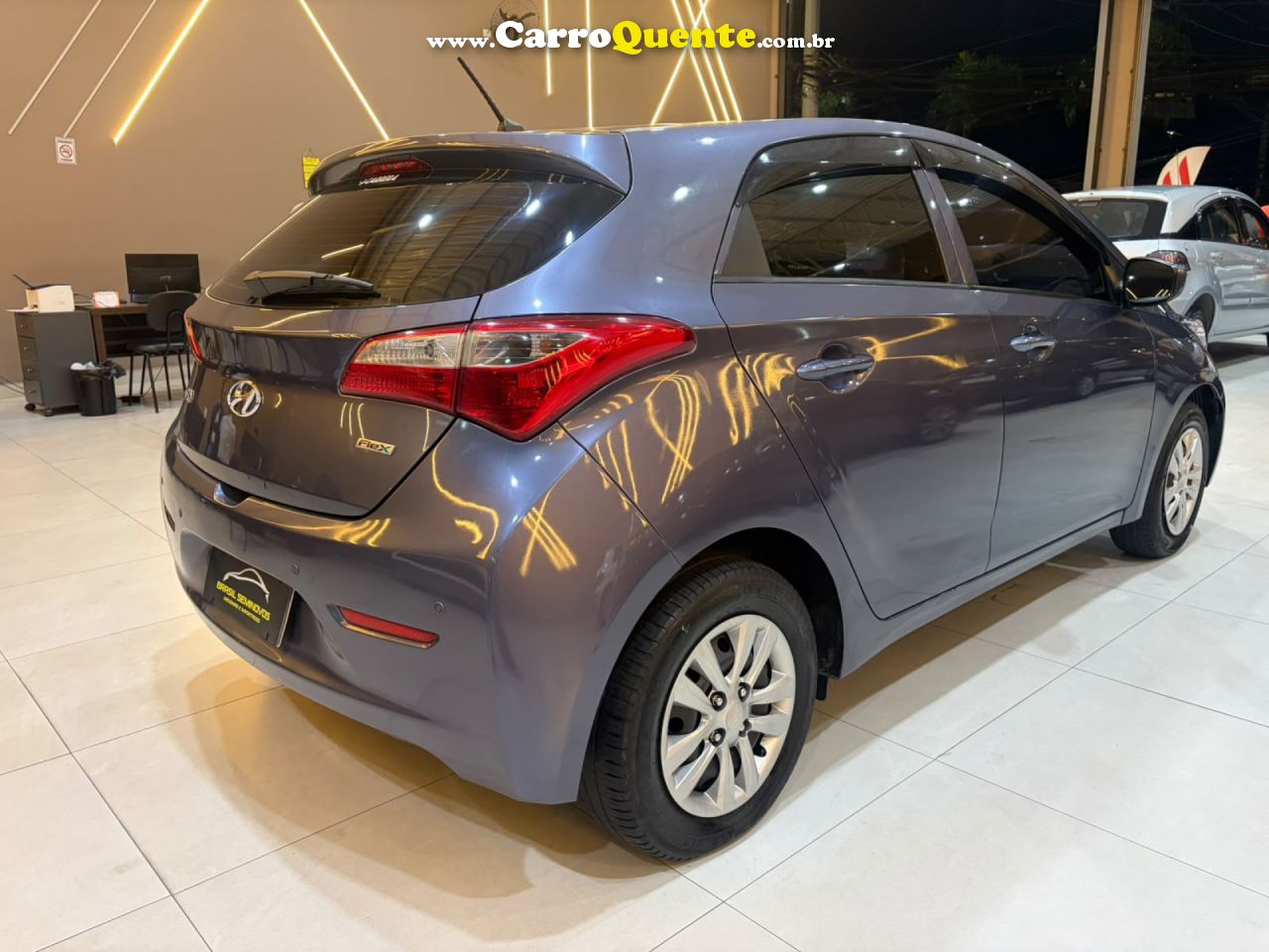 HYUNDAI   HB20 COMF.C.PLUSC.STYLE 1.0 FLEX 12V   AZUL 2015 1.0 FLEX - Loja