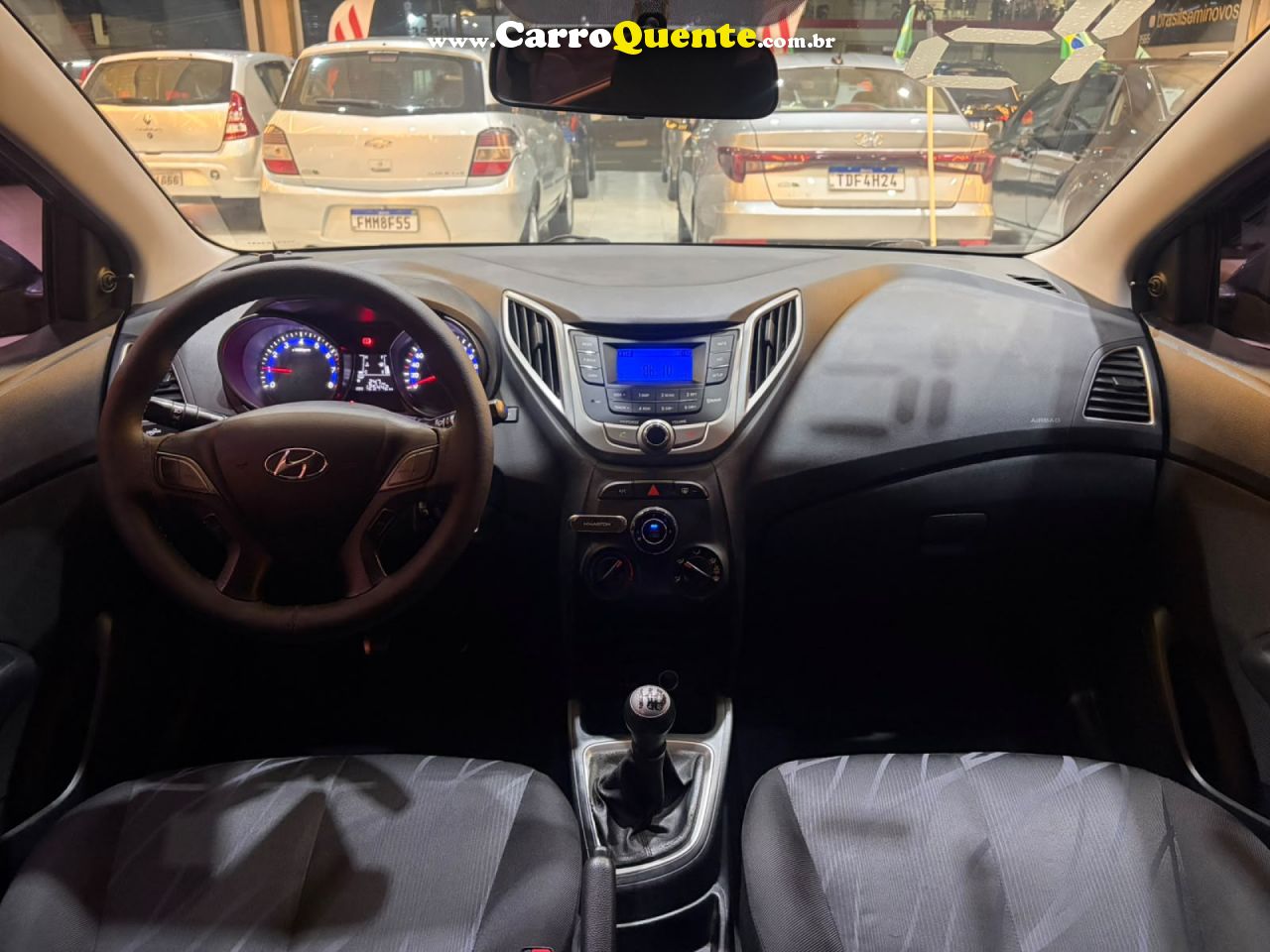 HYUNDAI   HB20 COMF.C.PLUSC.STYLE 1.0 FLEX 12V   AZUL 2015 1.0 FLEX - Loja