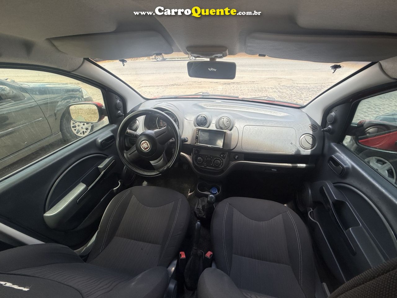 FIAT   UNO WAY 1.0 EVO FIRE FLEX 8V 5P   VERMELHO 2013 1.0 FLEX - Loja