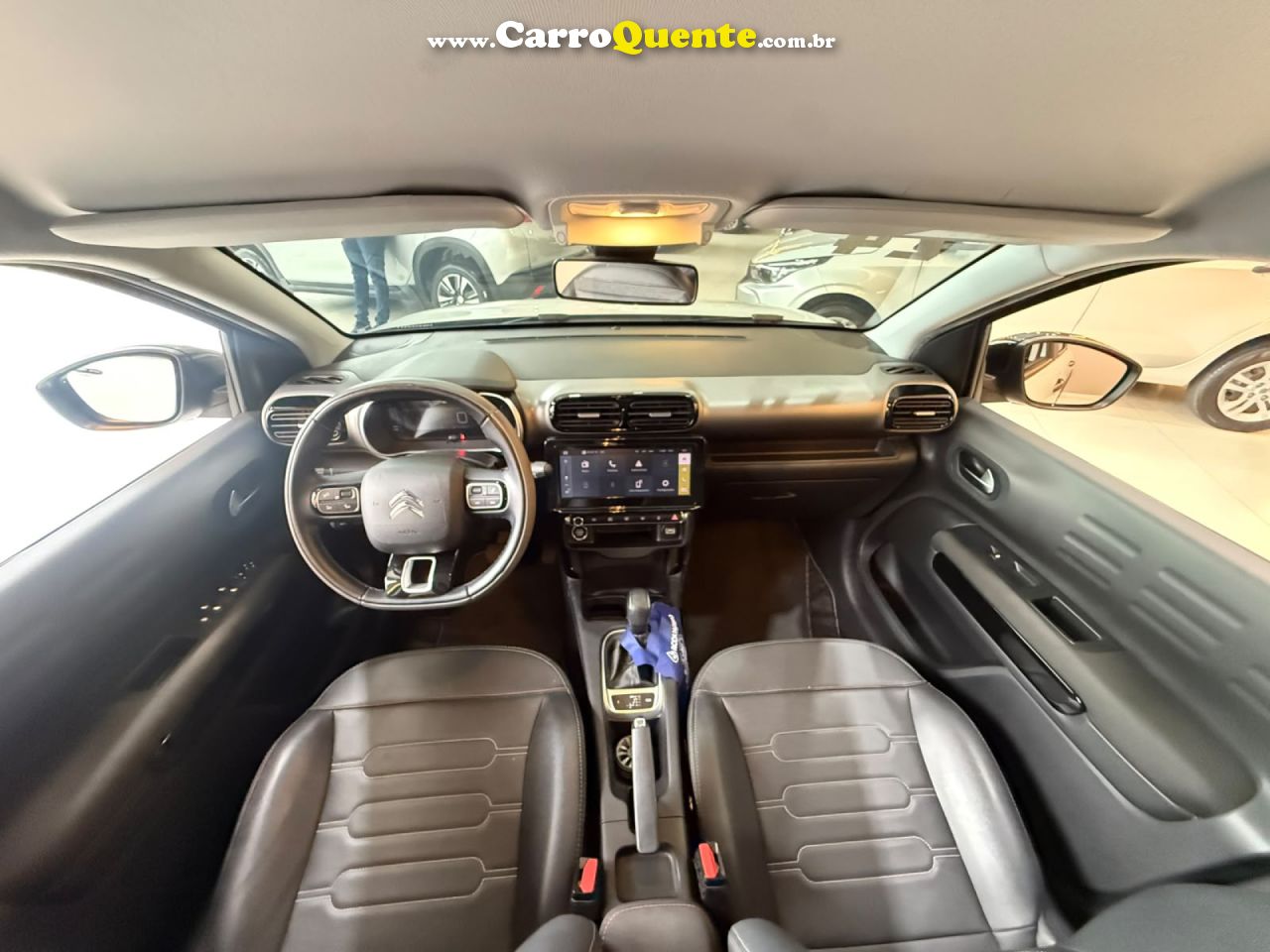 CITROËN   C4 CACTUS FEEL PACK 1.6 16V FLEX AUT.   BRANCO 2024 1.6 FLEX - Loja