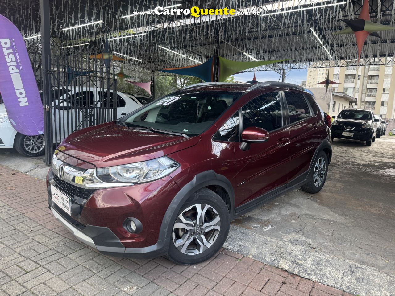 HONDA   WR-V EXL 1.5 FLEXONE 16V 5P AUT.   VERMELHO 2020 1.5 FLEX - Loja