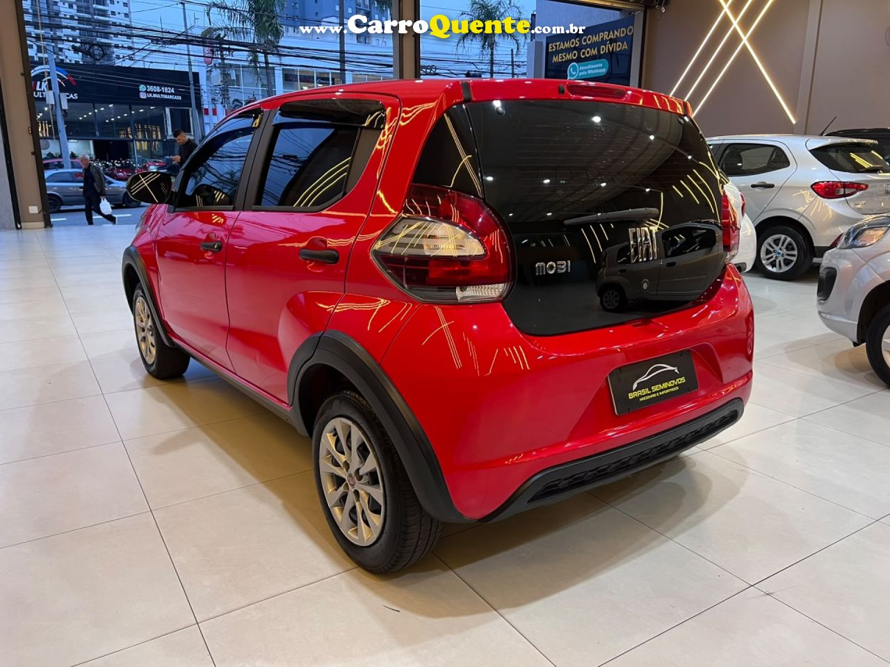 FIAT   MOBI LIKE 1.0 FIRE FLEX 4P   VERMELHO 2022 1.0 FLEX - Loja