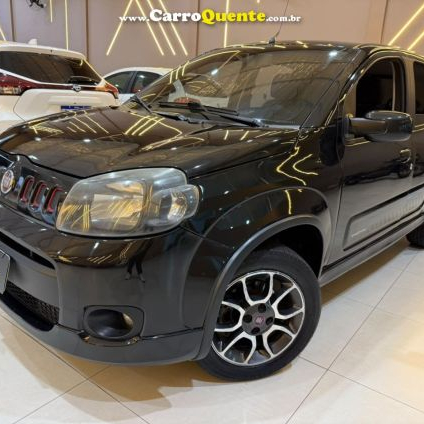 FIAT   UNO SPORTING    CINZA 2013 1.4 FLEX