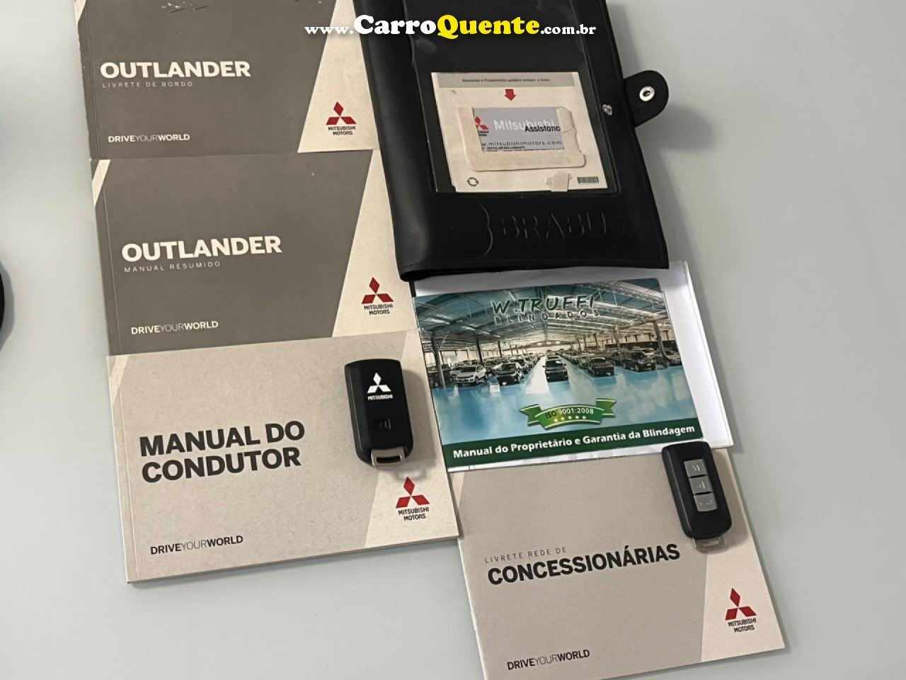 MITSUBISHI   OUTLANDER GT BLINDADA 7 LUGARES EM EXCELENTE ESTADO GERAL   PRETO 2018 3.0 FLEX - Loja