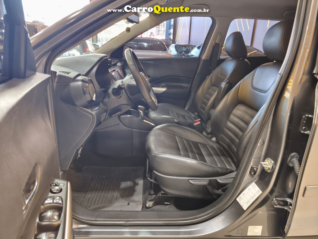 NISSAN   KICKS ADVANCE 1.6 16V FLEX AUT.   CINZA 2022 1.6 FLEX - Loja