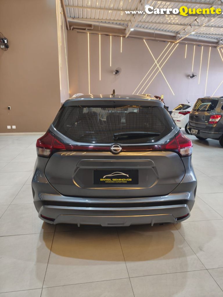 NISSAN   KICKS ADVANCE 1.6 16V FLEX AUT.   CINZA 2022 1.6 FLEX - Loja