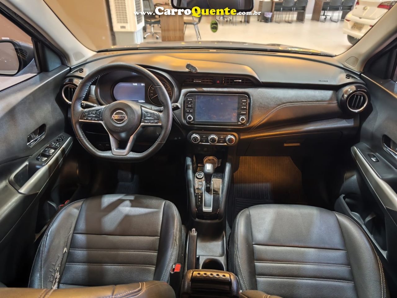 NISSAN   KICKS ADVANCE 1.6 16V FLEX AUT.   CINZA 2022 1.6 FLEX - Loja