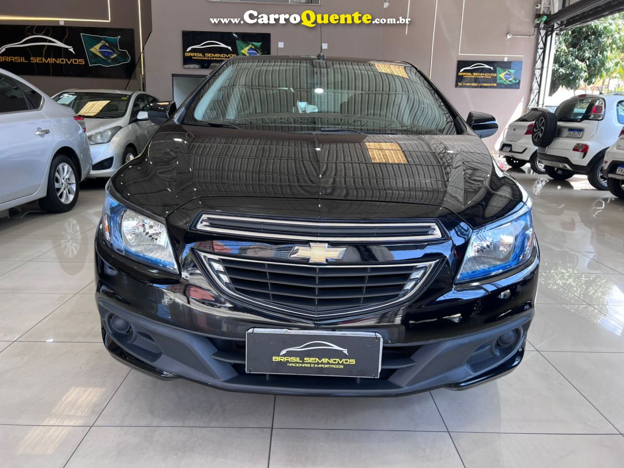 CHEVROLET   ONIX HATCH LT 1.4 8V FLEXPOWER 5P MEC.   PRETO 2015 1.4 FLEX - Loja