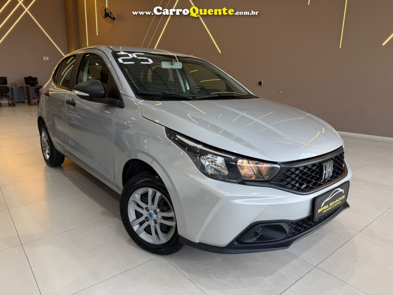 FIAT   ARGO DRIVE 1.0 6V FLEX   PRATA 2025 1.0 FLEX - Loja