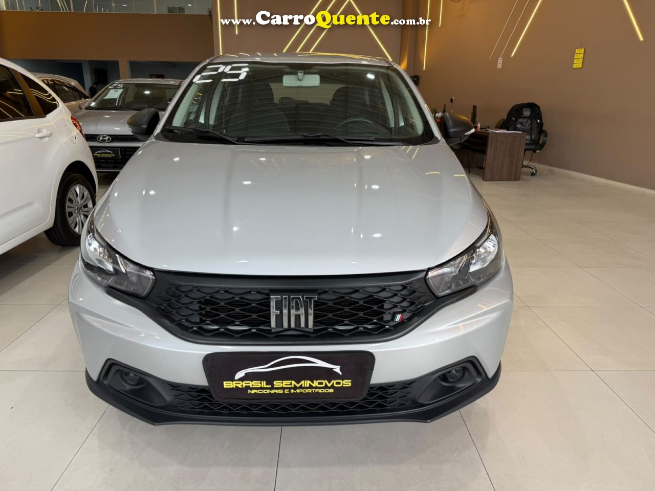FIAT   ARGO DRIVE 1.0 6V FLEX   PRATA 2025 1.0 FLEX - Loja