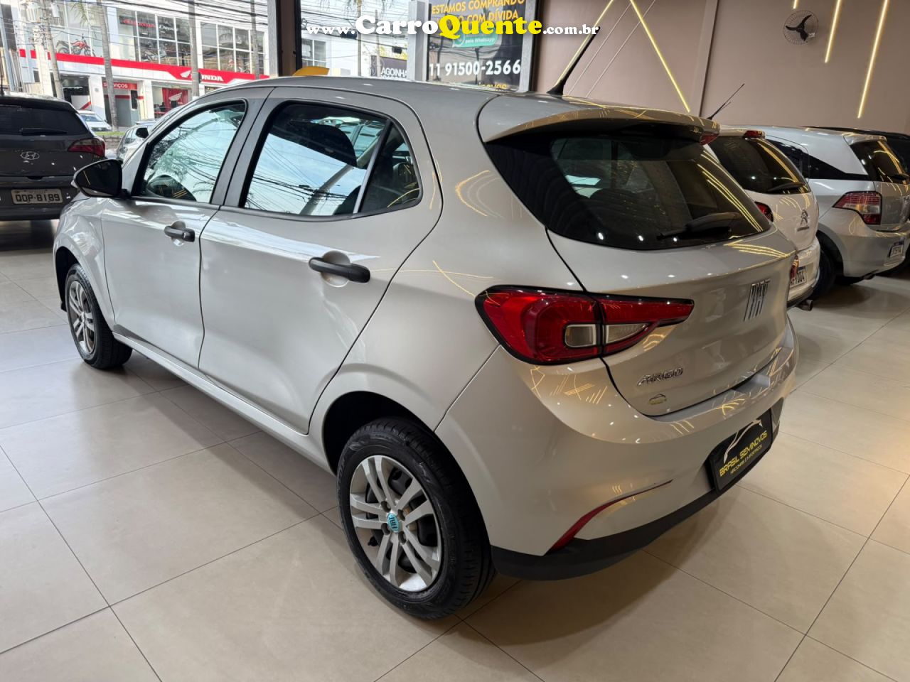 FIAT   ARGO DRIVE 1.0 6V FLEX   PRATA 2025 1.0 FLEX - Loja