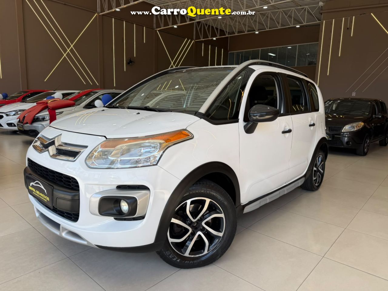 CITROËN   AIRCROSS GLX 1.6 FLEX 16V 5P MEC.   BRANCO 2013 1.6 FLEX - Loja