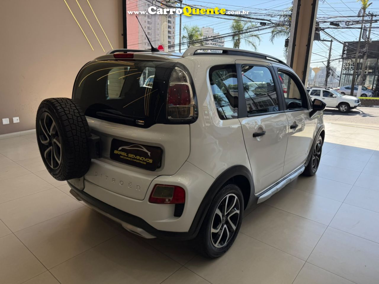 CITROËN   AIRCROSS GLX 1.6 FLEX 16V 5P MEC.   BRANCO 2013 1.6 FLEX - Loja