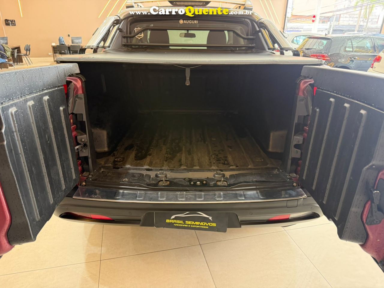 FIAT   TORO VOLCANO 2.0 16V 4X4 TB DIESEL AUT.   VERMELHO 2017 2.0 DIESEL - Loja