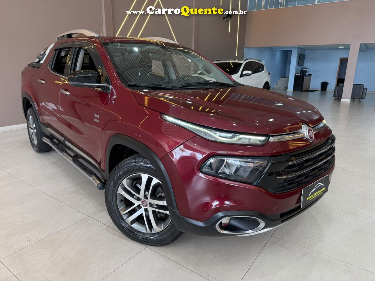 FIAT   TORO VOLCANO 2.0 16V 4X4 TB DIESEL AUT.   VERMELHO 2017 2.0 DIESEL - Loja