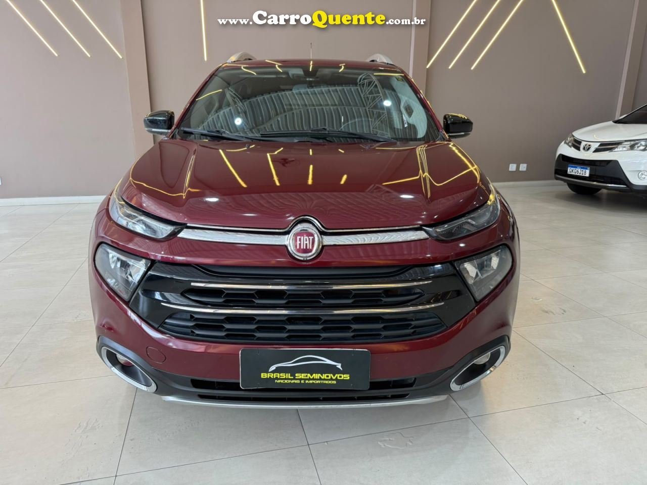 FIAT   TORO VOLCANO 2.0 16V 4X4 TB DIESEL AUT.   VERMELHO 2017 2.0 DIESEL - Loja