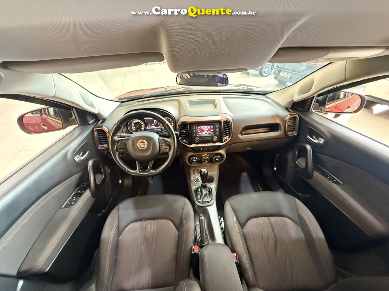 FIAT   TORO VOLCANO 2.0 16V 4X4 TB DIESEL AUT.   VERMELHO 2017 2.0 DIESEL - Loja