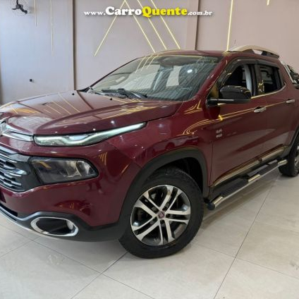 FIAT   TORO VOLCANO 2.0 16V 4X4 TB DIESEL AUT.   VERMELHO 2017 2.0 DIESEL