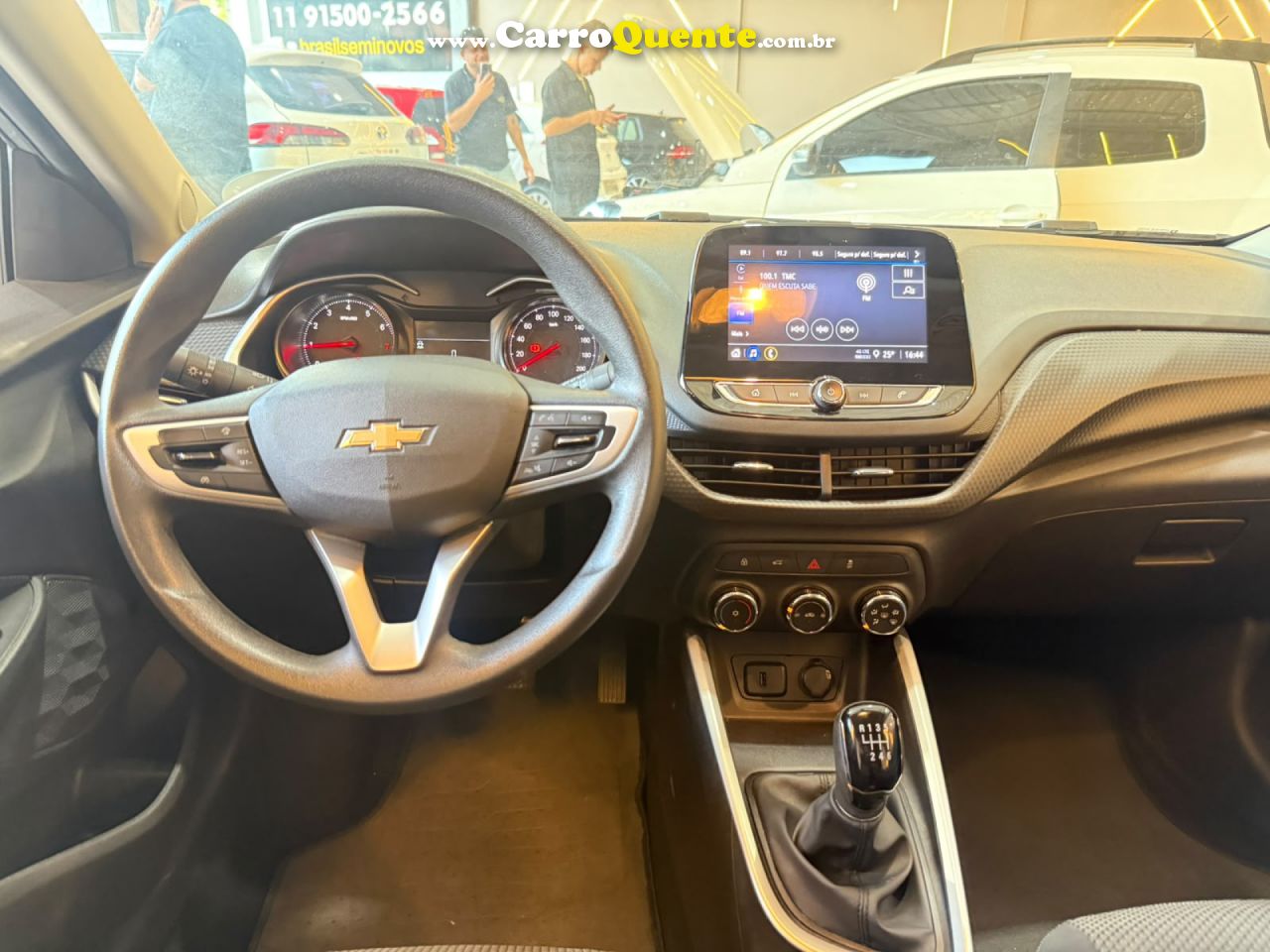 CHEVROLET   ONIX 10MT LT2   PRATA 2024 1.0 FLEX - Loja