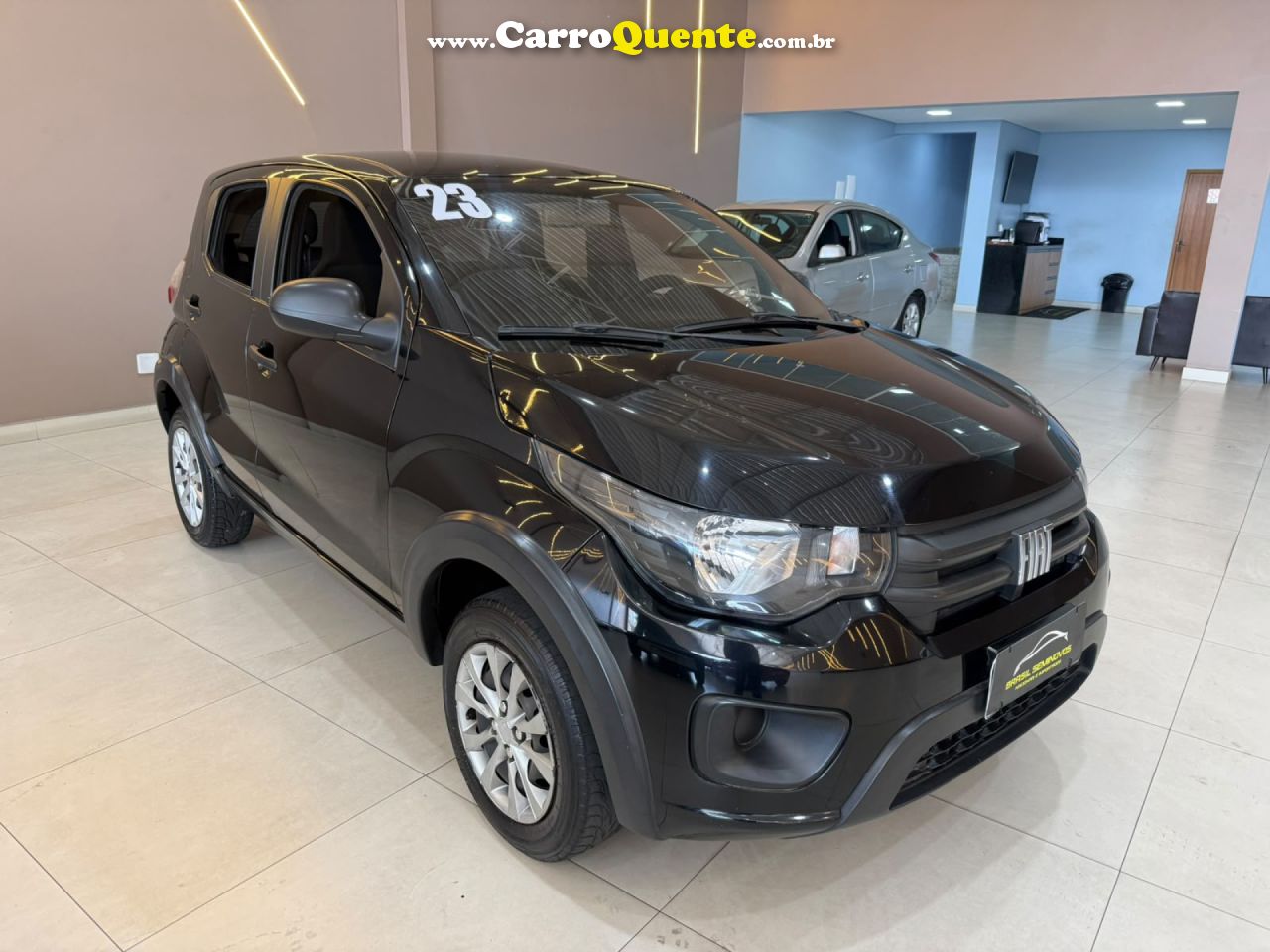 FIAT   MOBI LIKE 1.0 FIRE FLEX 5P.   PRETO 2023 1.0 FLEX - Loja