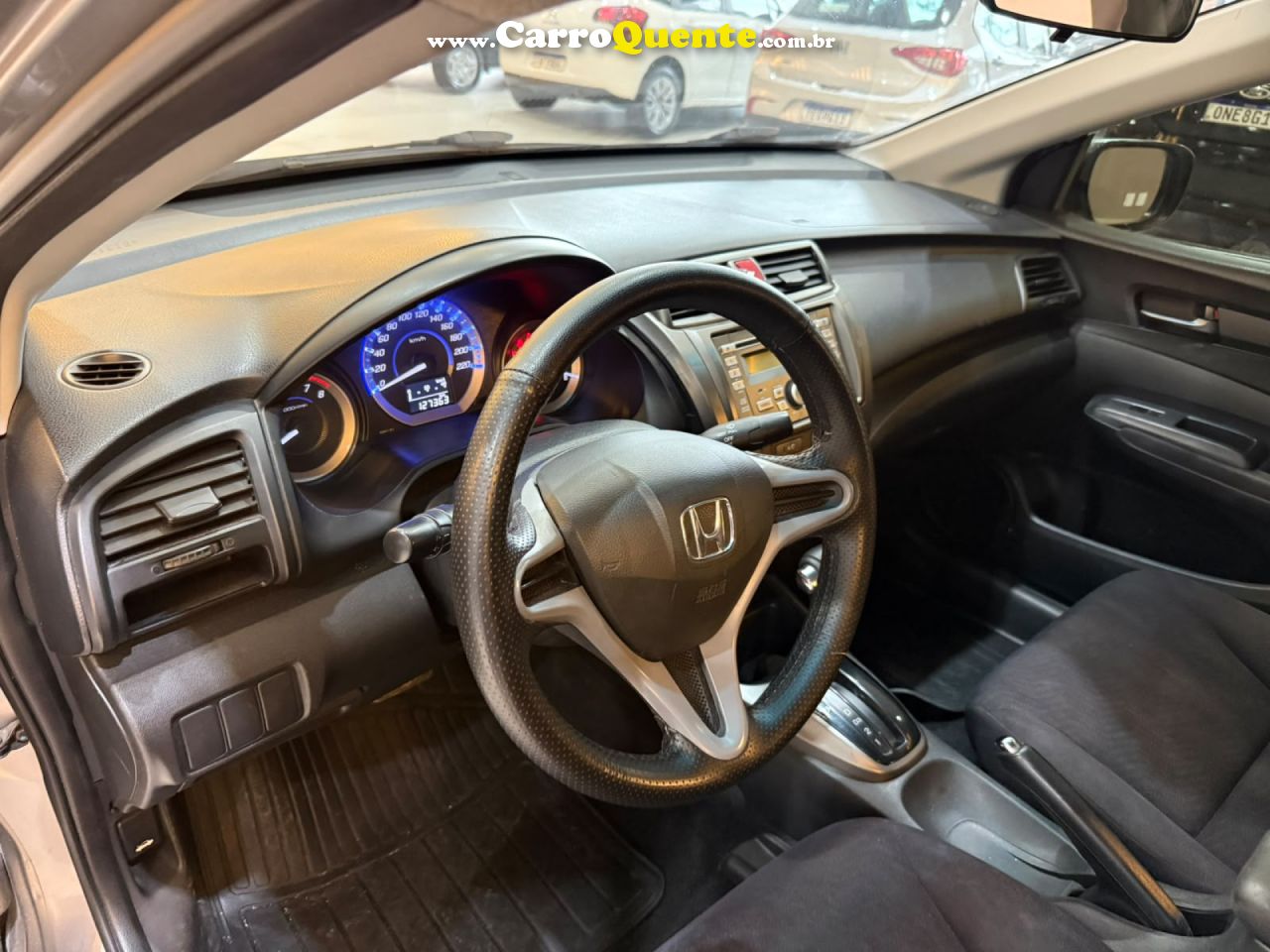 HONDA   CITY SEDAN LX 1.5 FLEX 16V 4P AUT.   CINZA 2014 1.5 FLEX - Loja