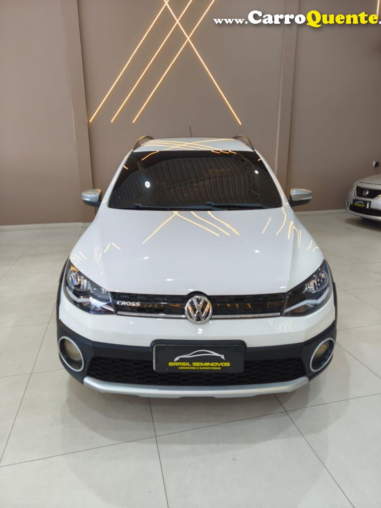 VOLKSWAGEN   SAVEIRO CROSS 1.6 T.FLEX 16V CD   BEGE 2016 1.6 GASOLINA - Loja