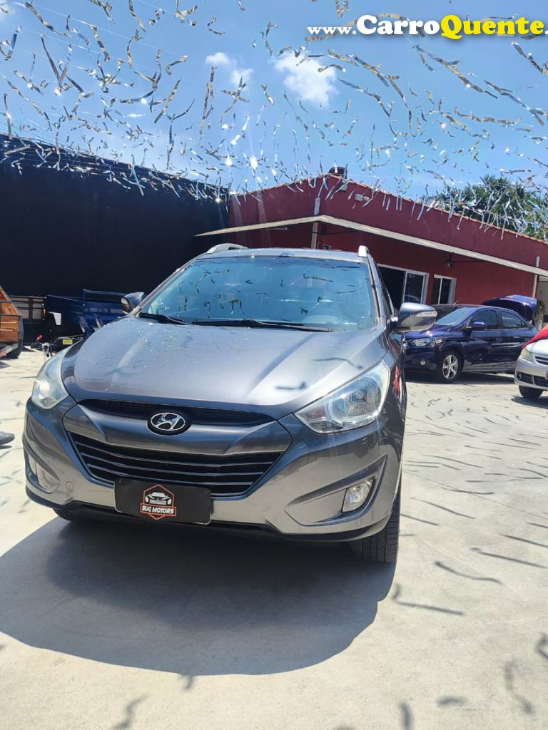 HYUNDAI   IX35 GLS 2.0 16V 2WD FLEX AUT.   CINZA 2015 2.0 FLEX - Loja