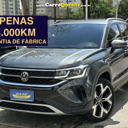 VOLKSWAGEN   TAOS HIGHLINE 1.4 250 TSI FLEX AUT.   CINZA 2024 1.4 TSI FLEX