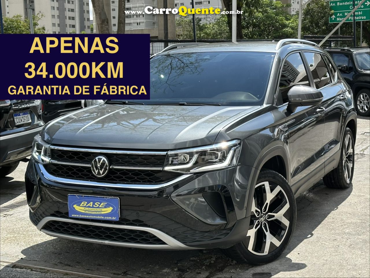 VOLKSWAGEN   TAOS HIGHLINE 1.4 250 TSI FLEX AUT.   CINZA 2024 1.4 TSI FLEX - Loja