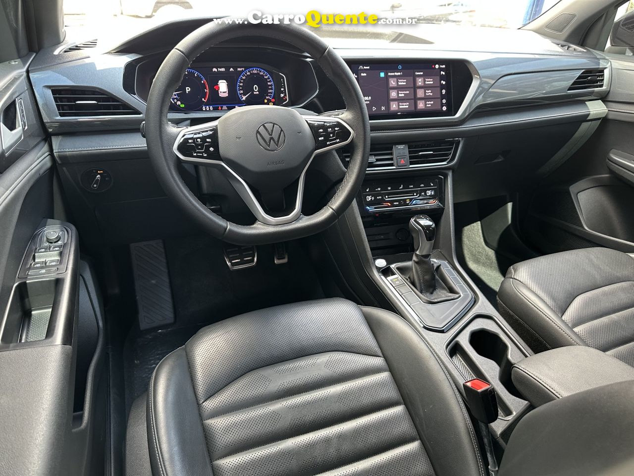 VOLKSWAGEN   TAOS HIGHLINE 1.4 250 TSI FLEX AUT.   CINZA 2024 1.4 TSI FLEX - Loja