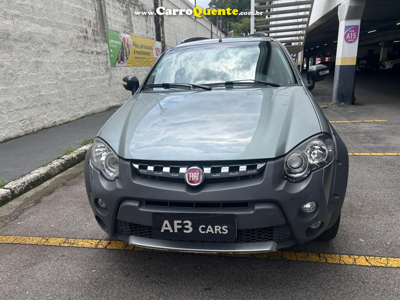 FIAT   PALIO WEEK. ADVADV TRYON 1.8 MPI FLEX   CINZA 2014 1.8 FLEX - Loja